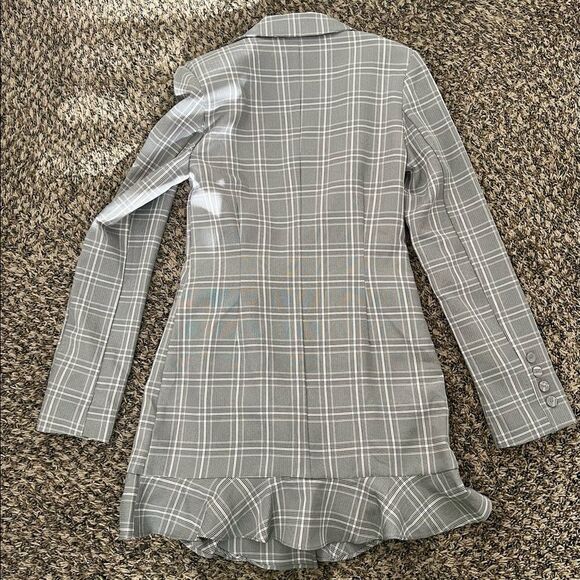 Forever 21 black and white cardigan blazer and jacket size small womens - Picture 4 of 6